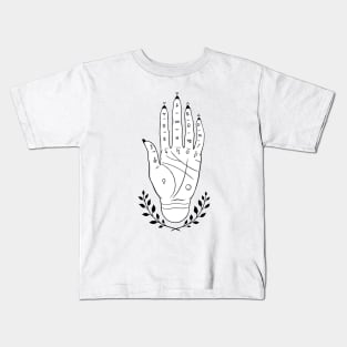 Palmistry hand Kids T-Shirt